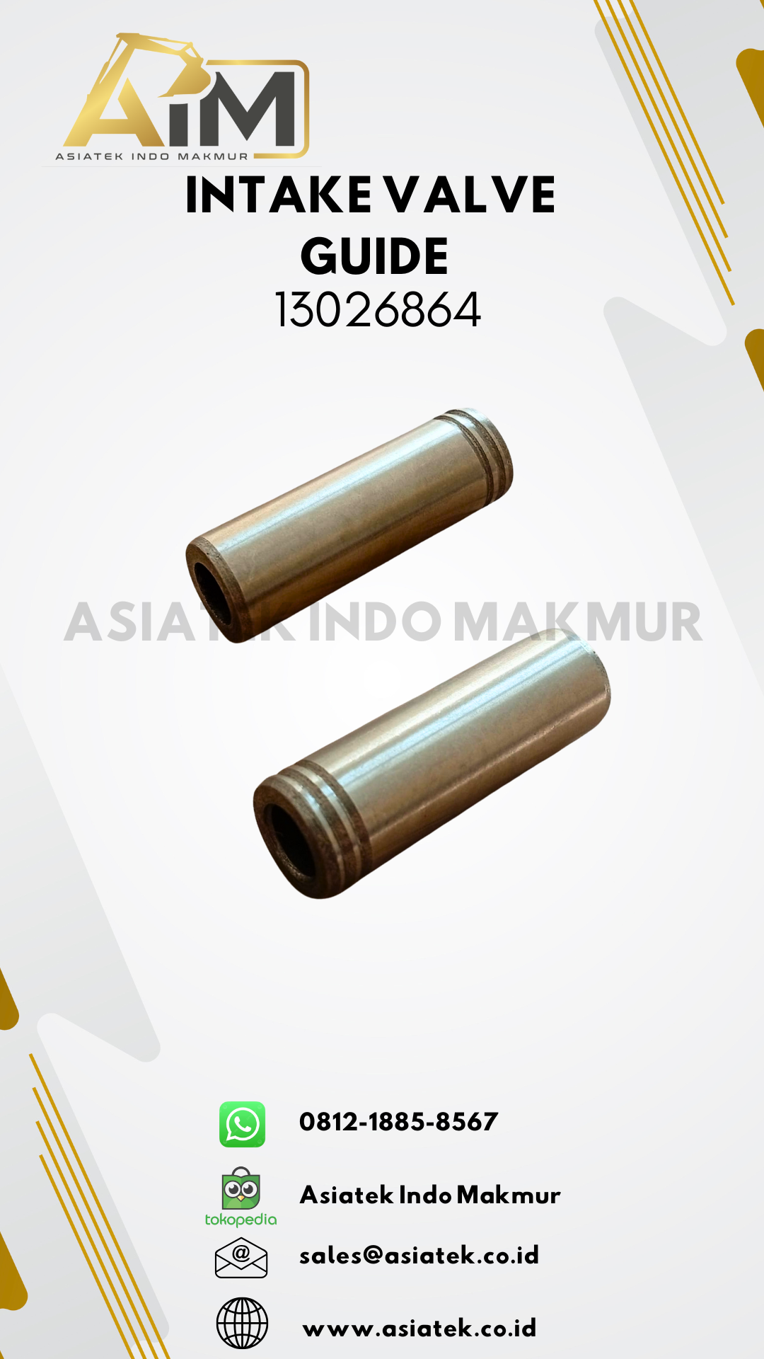 INTAKE VALVE GUIDE (13026864)